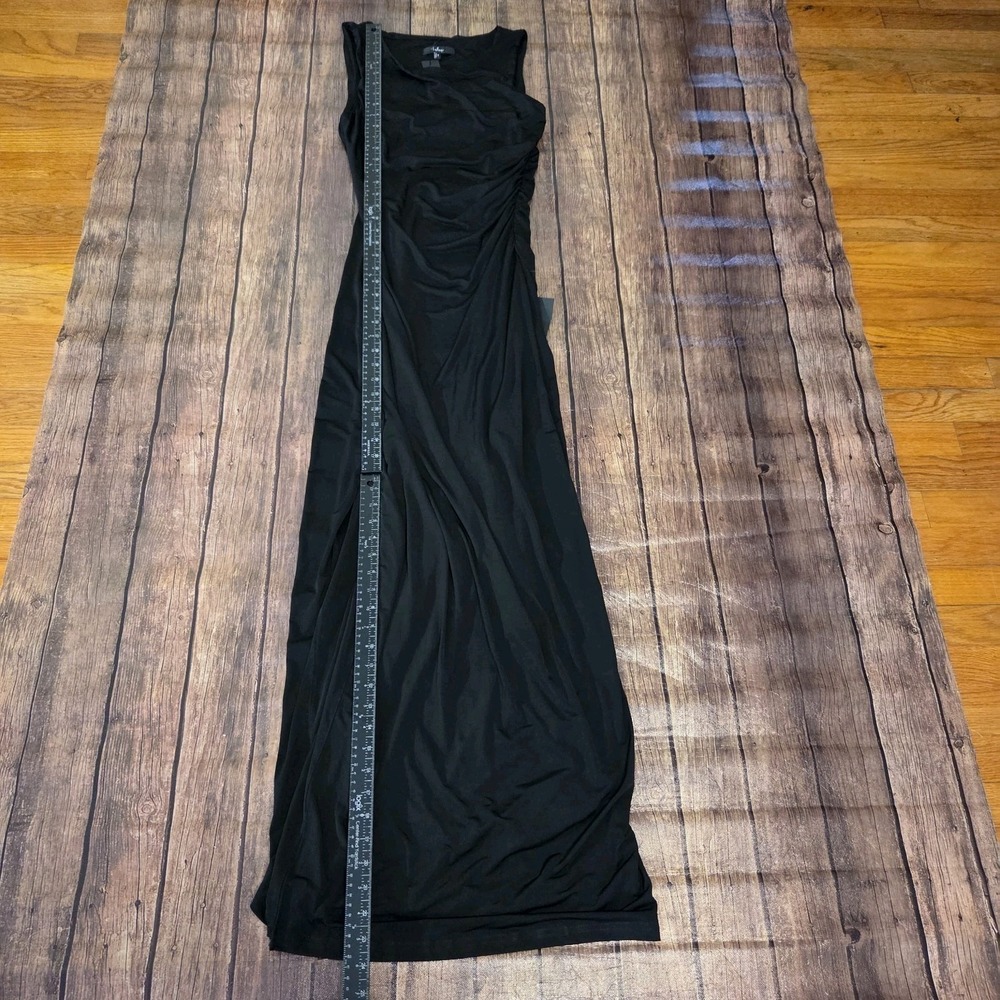 Lulu's Black Sleeveless Maxi Dress with Side Slit - Picture 6 of 13